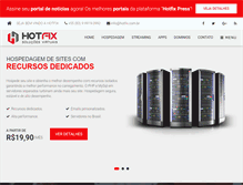 Tablet Screenshot of hotfix.com.br